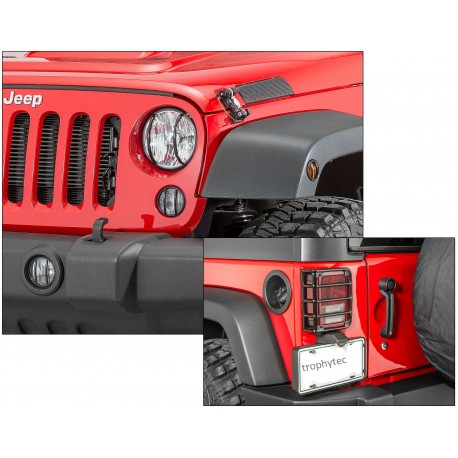 Комплект защиты оптики для Jeep Wrangler JK. 2007-2018