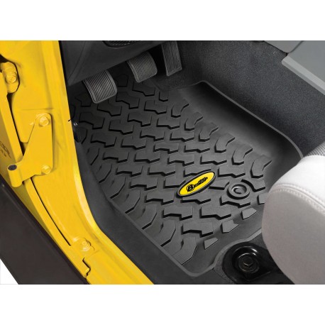 Комплект передних ковриков для Jeep Wrangler JK  2007-2013.