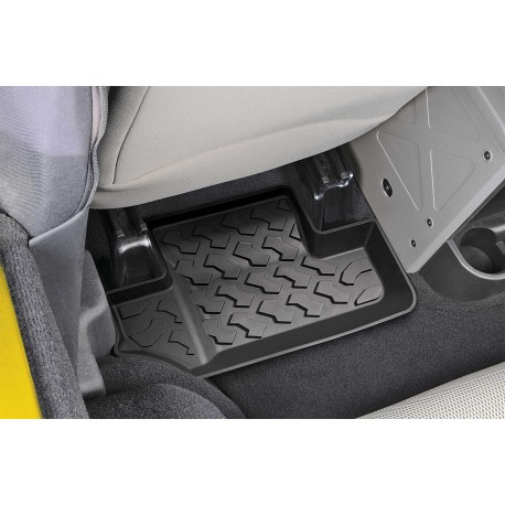 Комплект задних ковриков для 2-х дверного Jeep Wrangler JK 2011-2018.