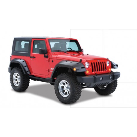 Расширители арок Bushwacker, для  2-х дверного Jeep Wrangler JK 2007-2018
