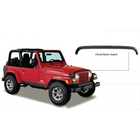 Дефлектор капота  для Jeep Wrangler TJ