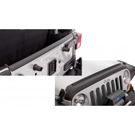 Защита капота и двери багажника для Jeep Wrangler JK 2007-2018