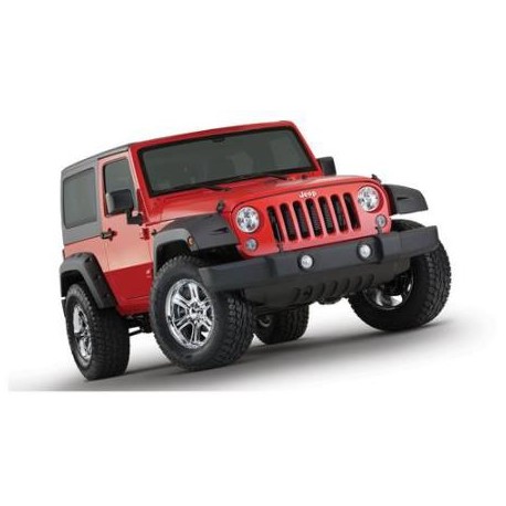 Расширители арок Bushwacker, для 2-х дверного Jeep Wrangler JK 2007-2018